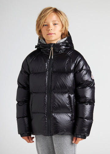Doudoune à capuche enfant Pyrenex Sten noire