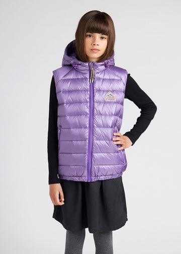 Doudoune sans-manche enfant Pyrenex Cheslin Purple Heart