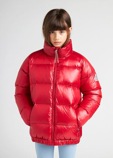 Doudoune pour enfant Pyrenex Vintage Mythic rouge