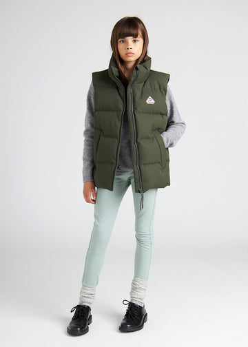 Doudoune sans manches enfants Pyrenex Dorel deep khaki