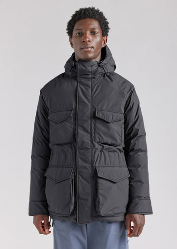 Parka homme Pyrenex Bazus en duvet naturel noire