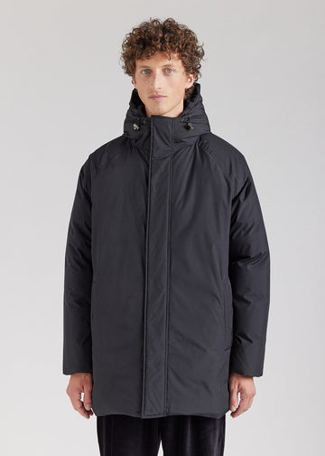 Parka à capuche homme Pyrenex Spark en duvet naturel Black