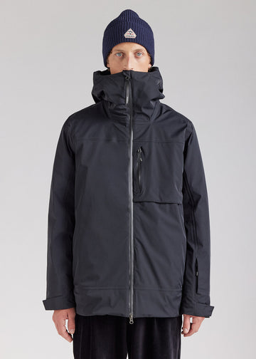 Veste parka imperméable homme Pyrenex Gravity 2 en duvet naturel noire