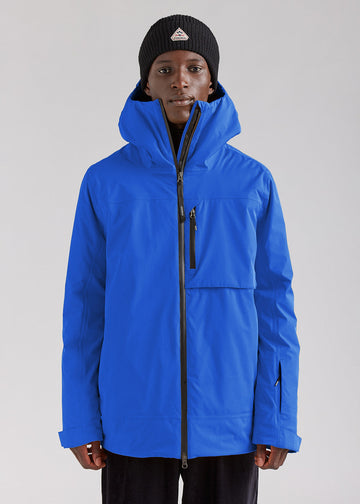 Veste parka imperméable homme Pyrenex Gravity 2 en duvet naturel adriatic