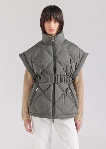 Doudoune sans manche femme Pyrenex Diana Khaki