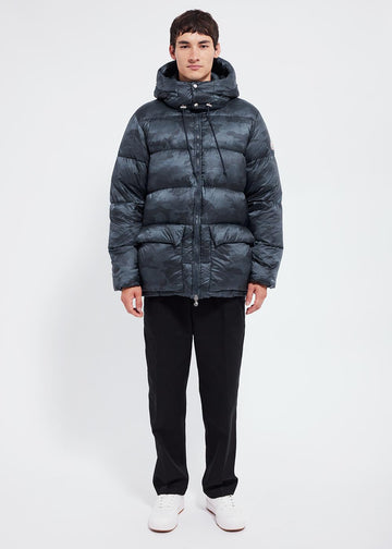 Doudoune homme Evolve Camo Camo blue print