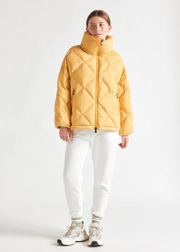 Doudoune oversize femme Pyrenex Adele avec col enveloppant Yolk