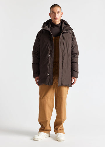Parka à capuche homme Pyrenex Spark en duvet naturel Java