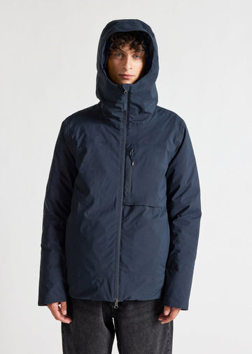Veste parka imperméable homme Pyrenex Gravity en duvet naturel Deep ink